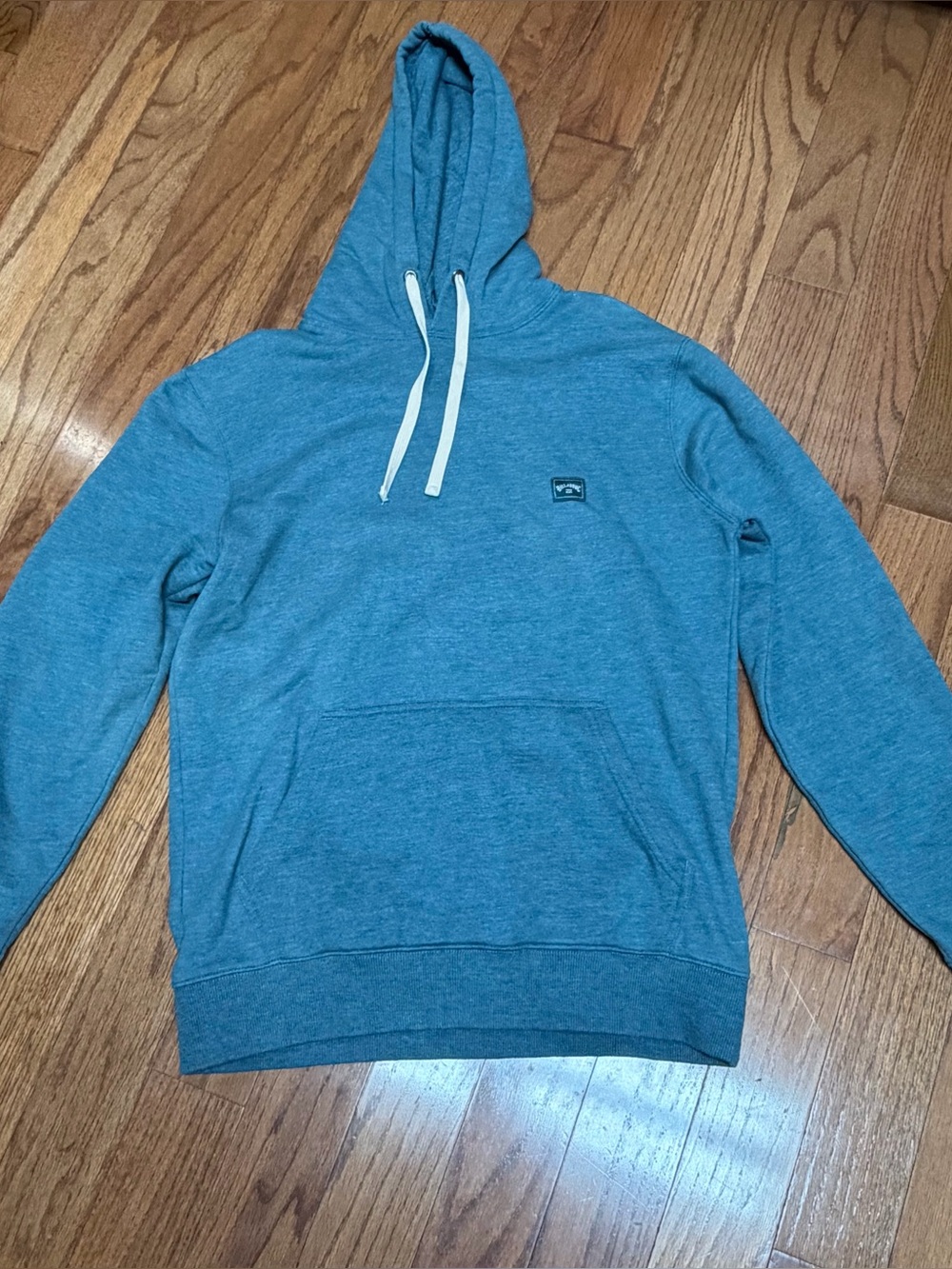 Billabong Women’s Deep Sea Teal Green Hoodie Sweatshirt Size Medium